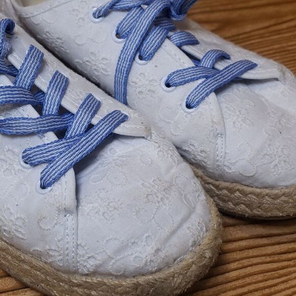 Gap Lace up embroidered Espadrille - Picture 6 of 7